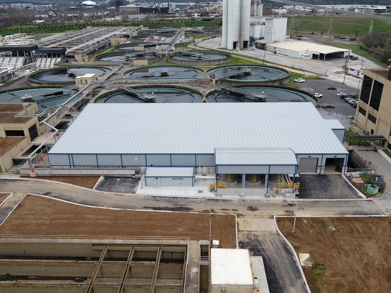 Central Waste Water Treatment Plant Tertiary Filter Building